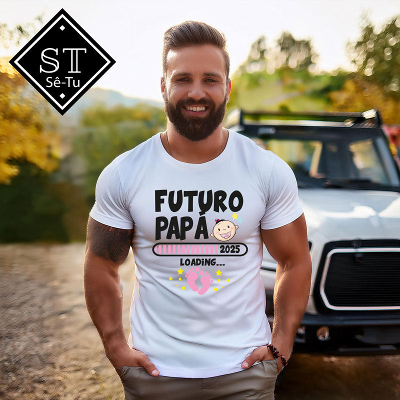 T-shirt Futuro Papá Menina
